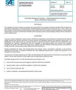 SAE AS9101 Revision F