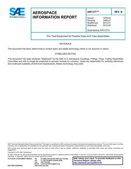 SAE AIR1377 Revision B