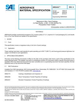 SAE AMS4442 Revision H