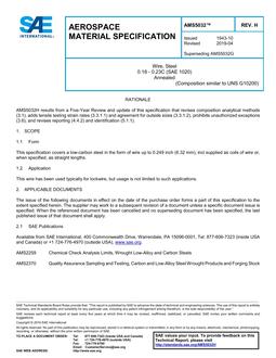 SAE AMS5032 Revision H