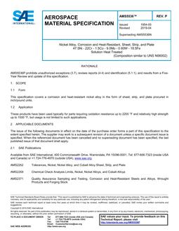 SAE AMS5536 Revision P