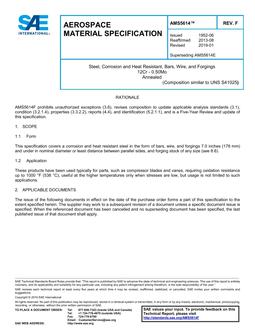 SAE AMS5614 Revision F