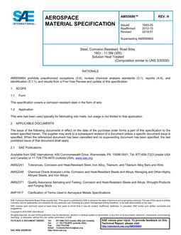 SAE AMS5686 Revision H