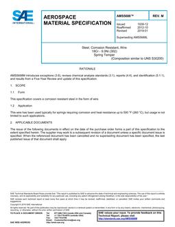 SAE AMS5688 Revision M