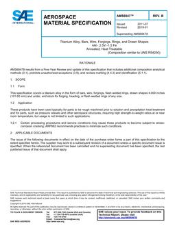 SAE AMS6947 Revision B