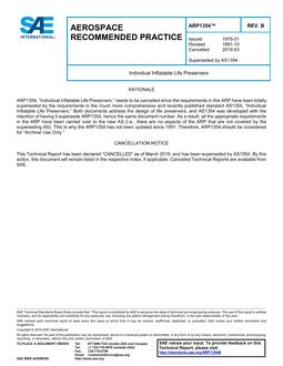 SAE ARP1354 Revision B