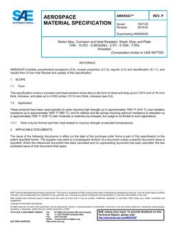 SAE AMS5542 Revision P