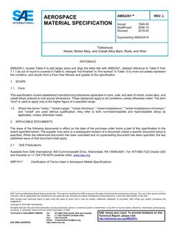 SAE AMS2261 Revision L