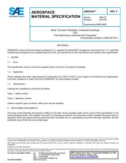 SAE AMS5349 Revision F