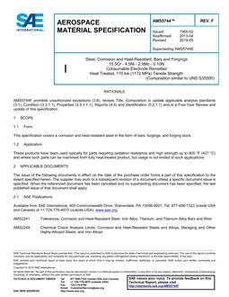 SAE AMS5744 Revision F