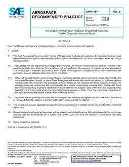 SAE ARP4118 Revision B