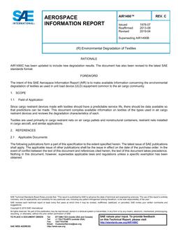 SAE AIR1490 Revision C