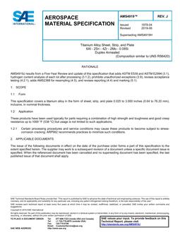 SAE AMS4919 Revision J