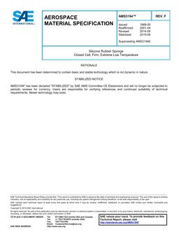 SAE AMS3194 Revision F