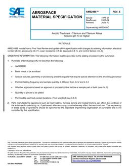 SAE AMS2488 Revision E