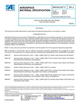 SAE AMSQQA200/3 Revision A