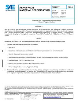 SAE AMS2473 Revision J