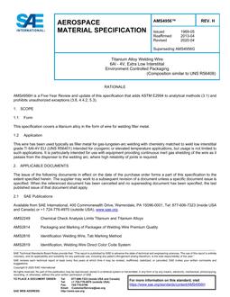 SAE AMS4956 Revision H