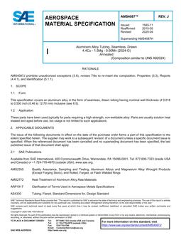 SAE AMS4087 Revision J