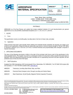 SAE AMS6345 Revision E