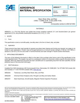 SAE AMS6351 Revision L