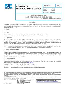 SAE AMS6359 Revision L