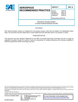 SAE ARP416 Revision B