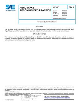 SAE ARP426 Revision B