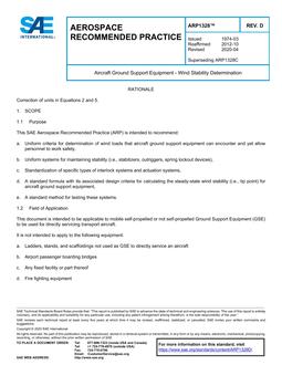 SAE ARP1328 Revision D