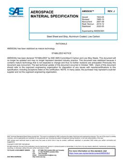 SAE AMS5036 Revision J