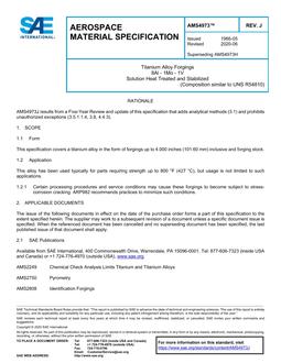 SAE AMS4973 Revision J