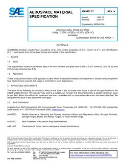 SAE AMS4025 Revision N