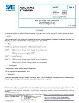 SAE AS7477 Revision H