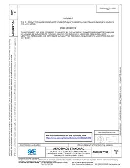 SAE AS39029/54 Revision B