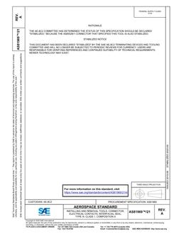 SAE AS81969/21 Revision A