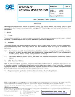 SAE AMS2769 Revision D