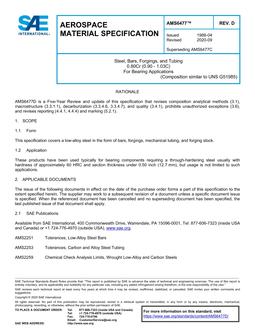 SAE AMS6477 Revision D