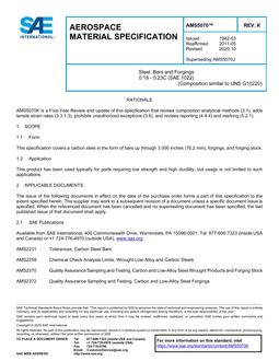 SAE AMS5070 Revision K