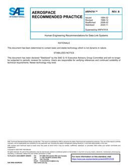 SAE ARP4791 Revision B