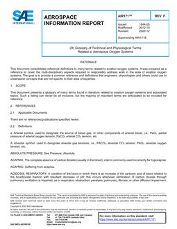 SAE AIR171 Revision F