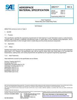 SAE AMS2774 Revision G