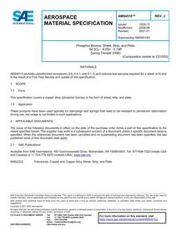 SAE AMS4510 Revision J