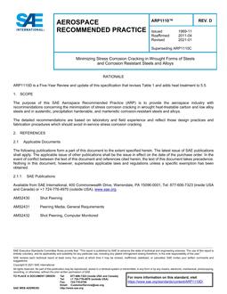 SAE ARP1110 Revision D