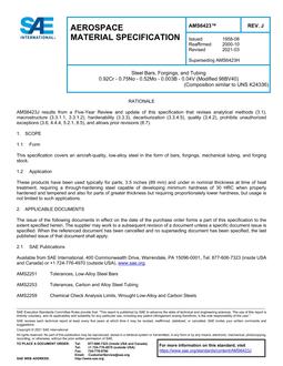 SAE AMS6423 Revision J