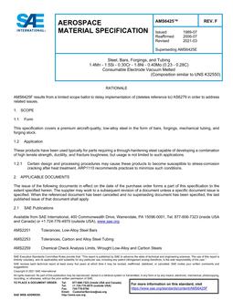 SAE AMS6425 Revision F