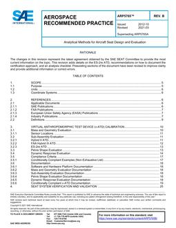 SAE ARP5765 Revision B