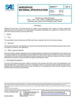 SAE AMS4471 Revision B