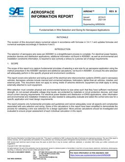 SAE AIR6540 Revision B