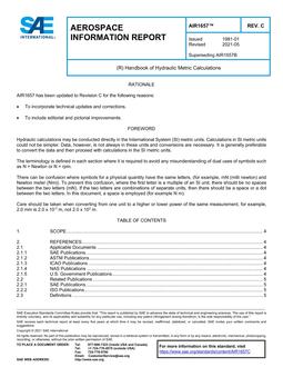 SAE AIR1657 Revision C