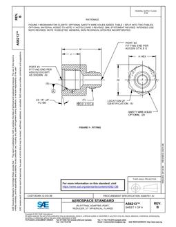 SAE AS6213 Revision B